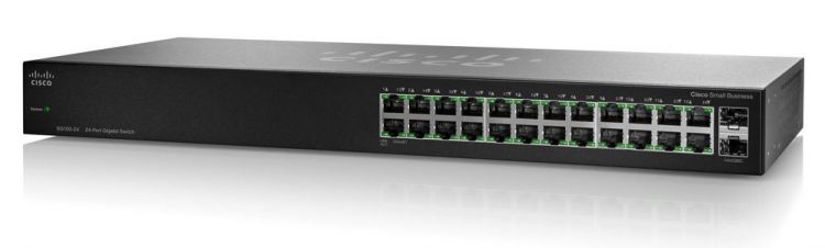 Коммутатор Cisco SG110-24 24-Port Gigabit Switch SG110-24-EU SG110-24-EU