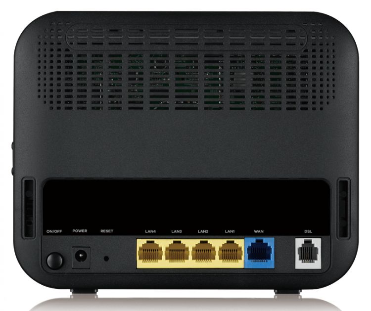 Маршрутизатор Zyxel VMG3625-T20A Dual Band Wireless AC/N VDSL2 Combo WAN Gigabit Gateway VDSL2 profile 17a over POTS Gateway, GbE WAN, 4GbE LAN, 1 USB 2.0, WiFi 11n VMG3625-T20A-EU01V1F VMG3625-T20A-EU01V1F