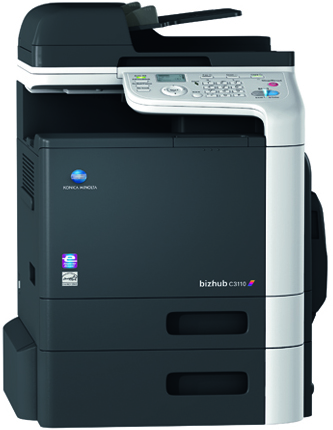 МФУ Konica Minolta bizhub C3110 цветное, А4, 31 стр/мин., до 120000 стр/мес.,сеть, автопод, дуплекс, лоток 250л, 1Гб A6DT021 A6DT021
