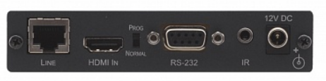 Передатчик Kramer TP-580TXR HDMI, RS-232 и ИК по витой паре HDBaseT; до 180 м, поддержка 4К60 4:2:0 50-80021190 50-80021190