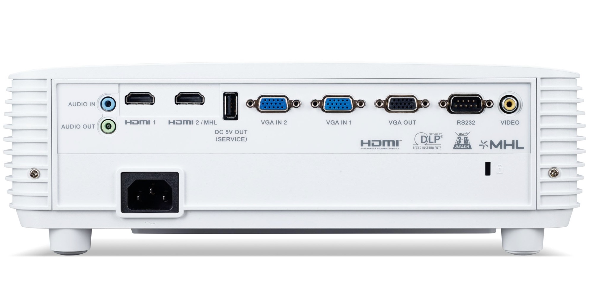 Проектор Acer X1629H DLP 3D, WUXGA, 4500Lm, 10000/1, HDMI, 3.7kg,EURO Power EMEA MR.JU111.001 MR.JU111.001