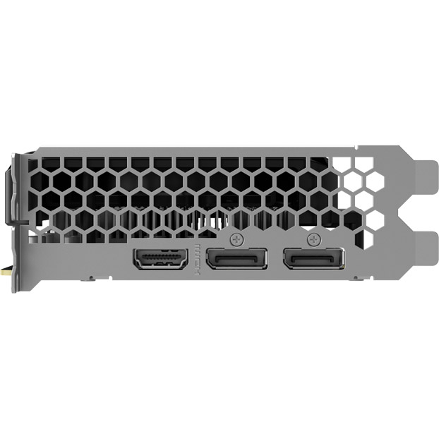 Видеокарта Palit PCI-E PA-GTX1650 GP 4G D6 BULK NVIDIA GeForce GTX 1650 4096Mb 128 GDDR6 1410/12000/HDMIx1/DPx2 NE6165001BG1-1175A NE6165001BG1-1175A