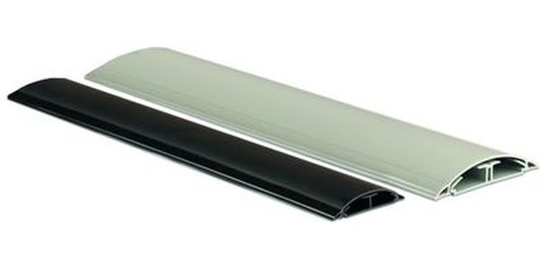 Напольный канал DKC / ДКС In-Liner Front CSP-F 75x17.0мм 2-секционный, 1 перегородка, ПВХ, не распространяет горение, цвет серый 1метр (01332) 01332