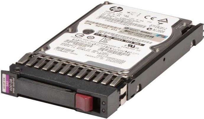 Жёсткий диск HPE 600GB 2,5"(SFF) SAS 10K 6G (For EVA M6625 enclosure)/(R-Refurbished, 1 Y Warr) 613922R-001 613922R-001