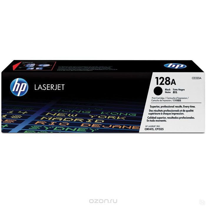 Картридж HP №128A черный для CM1415/CP1525 (2000стр.) CE320A CE320A