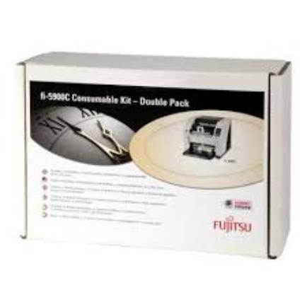 Комплект для техобслуживания Fujitsu CON-3450-002A Consumable Kit fi-5900C/5950 2-pack (2 x Pick Roller (PA03450-K011); 2 x Pad Assy (PA03450-K014); 2 x Break Roller (PA03450-K013); 2 x Separation Roller (PA03450-K012); total max. lifetime 1.200.000  CON-3450-002A