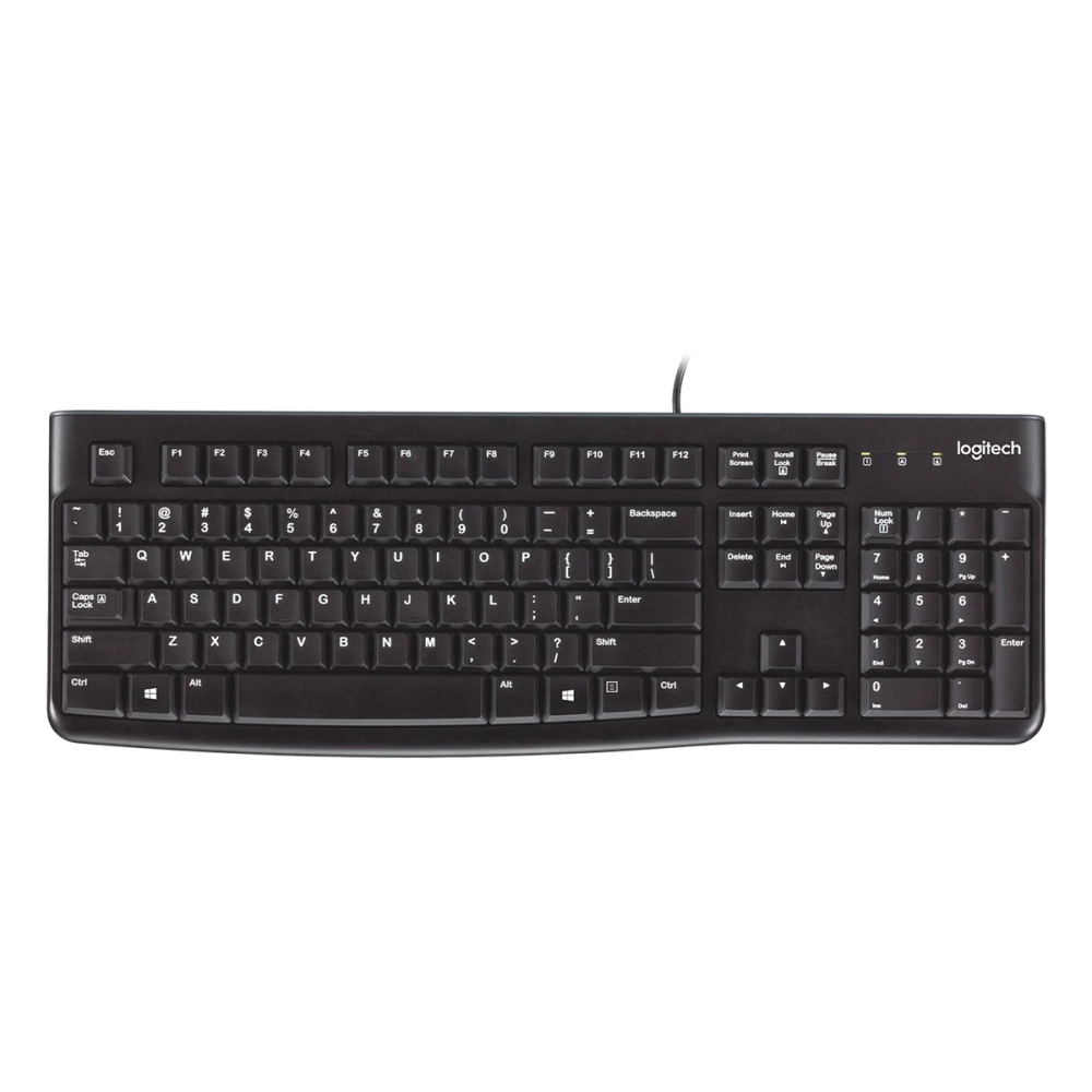 Клавиатура Logitech K120 (for Business) (арт. 920-002583, M/N: Y-U0009), латиница  920-002583 920-002583