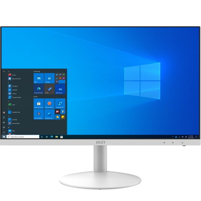 Моноблок MSI Pro AP241 11M-651RU 23.8" Full HD i5 11400 (2.6) 16Gb SSD512Gb UHDG 730 Windows 11 Professional GbitEth WiFi BT 120W белый 1920x1080 9S6-AE0312-668 9S6-AE0312-668