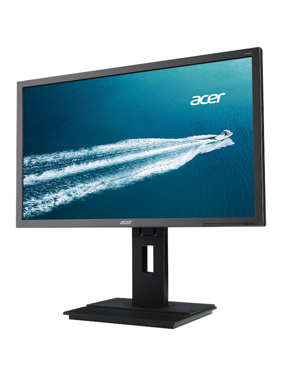 Монитор Acer 23,8" B246HYLAymidr 16:9 LED, IPS, 1920x1080, 250 nits, 5ms (G2G), -, [60Hz], H.Adj 150mm, VGA + HDMI + HDMI, Darkgrey Matt UM.QB6EE.A29 UM.QB6EE.A29 #1