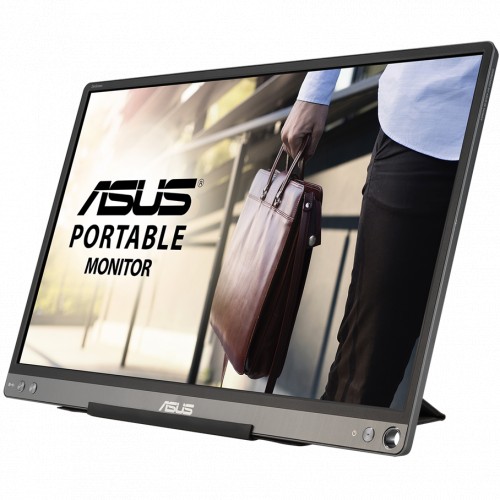 Монитор ASUS 15.6" MB16ACE IPS USB-Portable Monitor, 1920x1080, 5ms, 250cd/m2, 800:1, 178°/178°, USB Type-C, 60Hz, Pivot Auto-Rotate, Ultra-slim, SmartCase, C 90LM0381-B04170 90LM0381-B04170