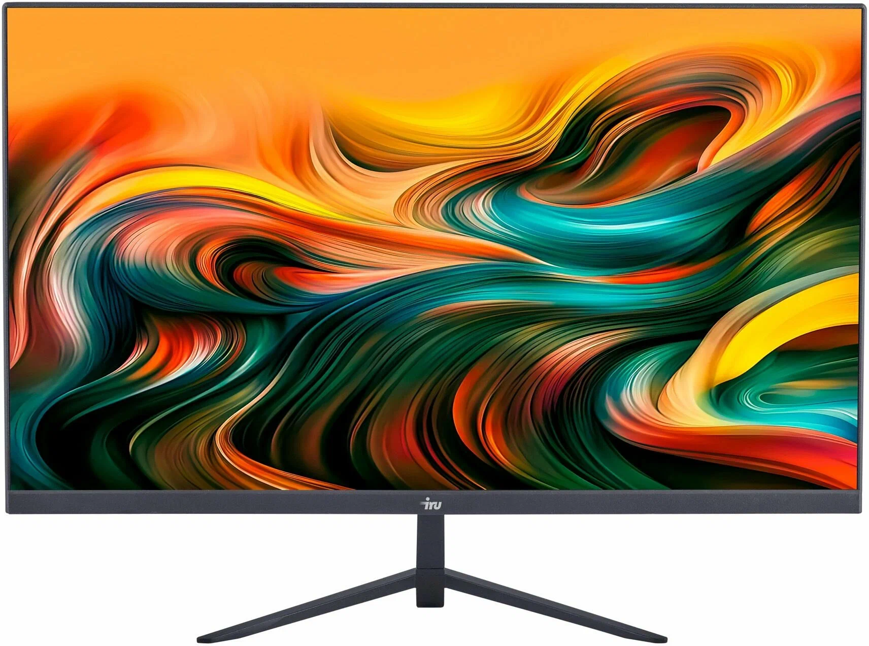 Монитор iRU Малахит 23.8" черный IPS LED 5ms 16:9 HDMI матовая 250cd 178гр/178гр 1920x1080 75Hz VGA DP FHD 3.1кг (RUS) 24F01B 24F01B