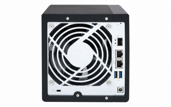 Сетевой RAID-накопитель QNAP 4 отсека для HDD, 10 GbE SFP+, 19", 1 блок питания, ARM Cortex-A15 Annapurna Labs AL-314 1,7 ГГц, 2 ГБ TS-431XU-2G TS-431XU-2G
