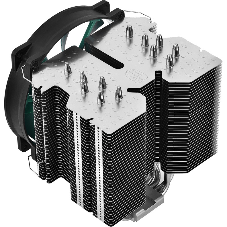 Вентилятор DEEPCOOL S1155/S1156/S1150/S2011/S1366/S775/AM2/AM2+/AM3/AM 3+/FM1/FM2 (8шт/кор, TDP 150W, PWM, 6 тепл. трубкок ) RET. LUCIFER V2 LUCIFER V2 LUCIFER V2