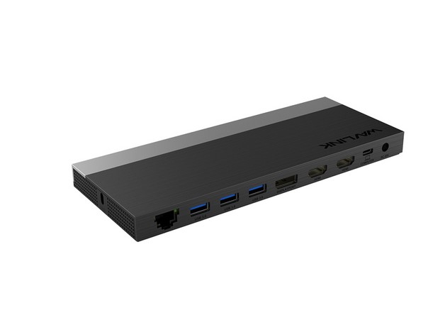 Док-станция WAVLINK USB-C GEN2 4K Universal /100W PowerDelivery Include 20V/6.5A Power Adapter/ 4xUSB3.0/1xUSB C/1xDP 4K 60HZ/2xHDMI 4K 60HZ/1xGigabit LAN/1xAudio In/Out/  WL-UMD05 Pro WL-UMD05 Pro