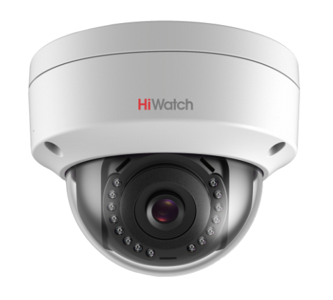 Видеокамера IP HiWatch DS-I402(B) (4 mm) 4Мп уличная купольная мини с EXIR-подсветкой до 30м;объектив 4мм DS-I402 (4 mm) DS-I402(B) (4 mm)
