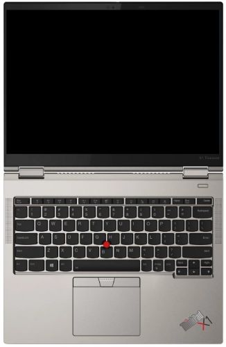 Ноутбук Lenovo трансформер ThinkPad X1 Titanium Yoga Gen 1 Core i7 1160G7 16Gb SSD512Gb Intel Iris Xe graphics 13.5" IPS QHD (2256x1504) Windows 10 Professional 64 grey Cam 20QA002SRT 20QA002SRT