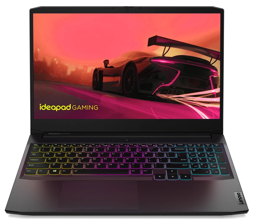 Ноутбук Lenovo IP Gaming 3 15ACH6 Ryzen 7 5800H 16Gb SSD512Gb NVIDIA GeForce RTX 3060 6Gb 15.6" IPS FHD (1920x1080) noOS black WiFi BT Cam 82K2002GRK 82K2002GRK