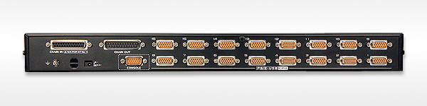 KVM переключатель ATEN VGA/SVGA+KBD+MOUSE, 2>16 блоков/портов PS2/USB, со шнурами PS/2 1.8м/USB 1.8м CS1716i-AT-G CS1716i-AT-G