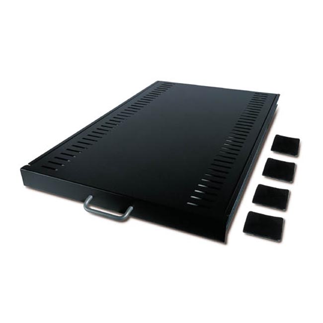 Полка APC выдвижная, 1U, 445х721мм (ШхГ), 45 кг, черная AR8123BLK AR8123BLK #2