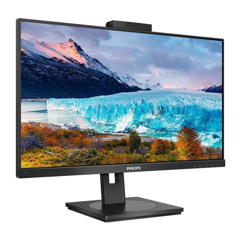 Монитор Philips 27'' 16:9 1920х1080(FHD) IPS, nonGLARE, Нет, 75 Гц, 250cd/m2, H178°/V178°, 1000:1, 50M:1, 16,7 миллионов цветов, 4ms, VGA, HDMI, 1.2, USB-Hub, Height adj, Swivel, Speakers, Black 272S1MH (00/01) 272S1MH (00/01) #3