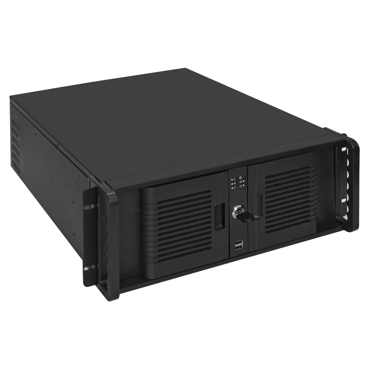 Корпус Exegate 4U480-15/4U4132 <RM 19", высота 4U, глубина 480, без БП, USB> EX254720RUS EX254720RUS
