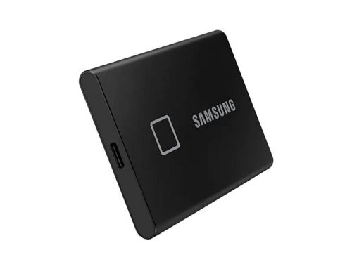 Внешний SSD диск Samsung MU-PC1T0K/WW 1TB,T7 Touch,USB Type-C,Black MU-PC1T0K/WW MU-PC1T0K/WW