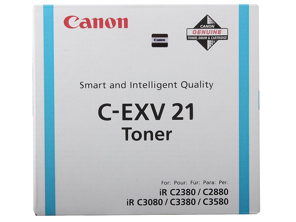 Тонер Canon C-EXV 21 голубой для iRC2880/3380/3880 (14К) 0453B002 0453B002 #1