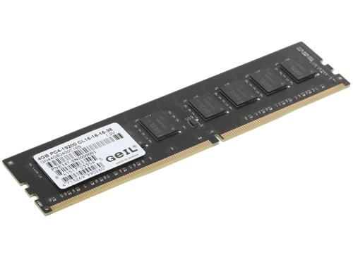 Модуль памяти Geil 4GB GeIL DDR4 2400 DIMM, , Non-ECC, CL16, 1.2V, Bulk GN44GB2400C16S GN44GB2400C16S