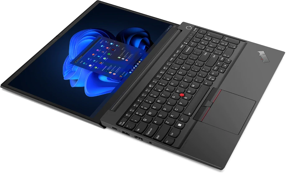 Ноутбук Lenovo  ThinkPad E15 Gen 4 15,6" FHD (1920x1080) IPS 300N, i7-1255U, 8GB DDR4 3200, 512GB SSD M.2, Intel Iris Xe, WiFi, BT, FPR, TPM2, IR&FHD Cam, 57Wh, 65W USB-C, NoOS, Black, 1Y 21E6005WRT 21E6005WRT #3