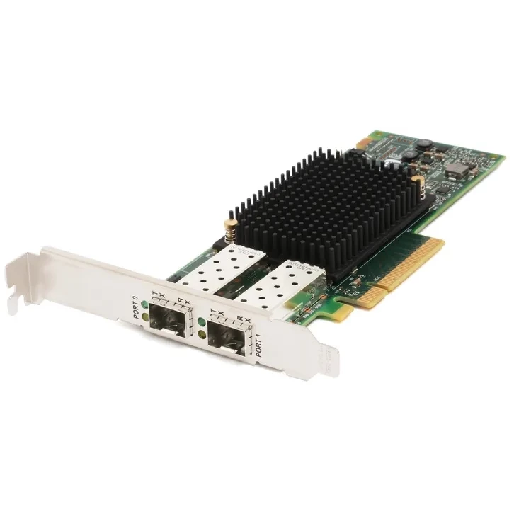 Сетевой адаптер Dell Emulex LPe31002 Dual Port FC16 Fibre Channel HBA, PCIe Full Height, Customer Kit, V2 (including FC16 trancievers x 2) 540-BDHR 540-BDHR