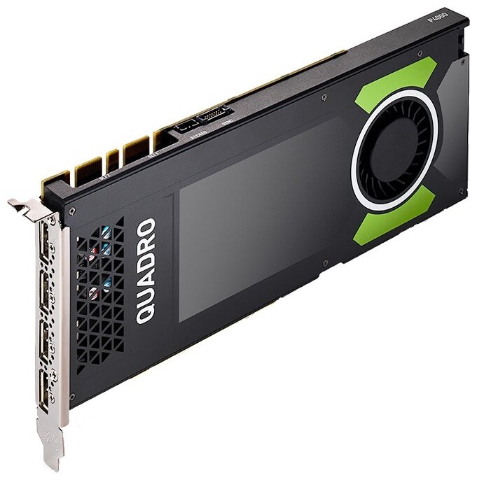 Видеокарта Dell 8GB NVIDIA Quadro P4000 (4 DP) for Precision 58x0,78x0,79x0 490-BDTC 490-BDTC