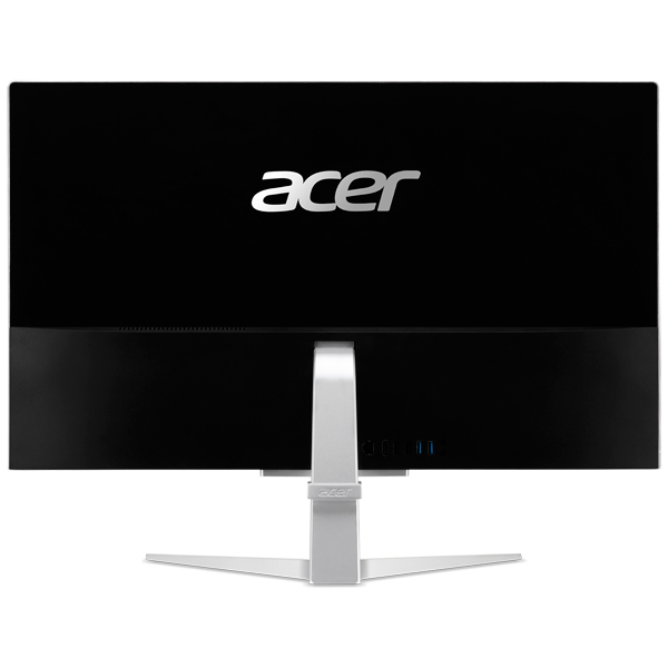 Моноблок Acer Aspire C27-865 27" Full HD i5 8250U (1.6)/4Gb/1Tb 5.4k/SSD128Gb/MX130 2Gb/CR/Windows 10 Home/GbitEth/WiFi/BT/135W/клавиатура/мышь/серебристый/черный 1920x1080 DQ.BCNER.008 DQ.BCNER.008