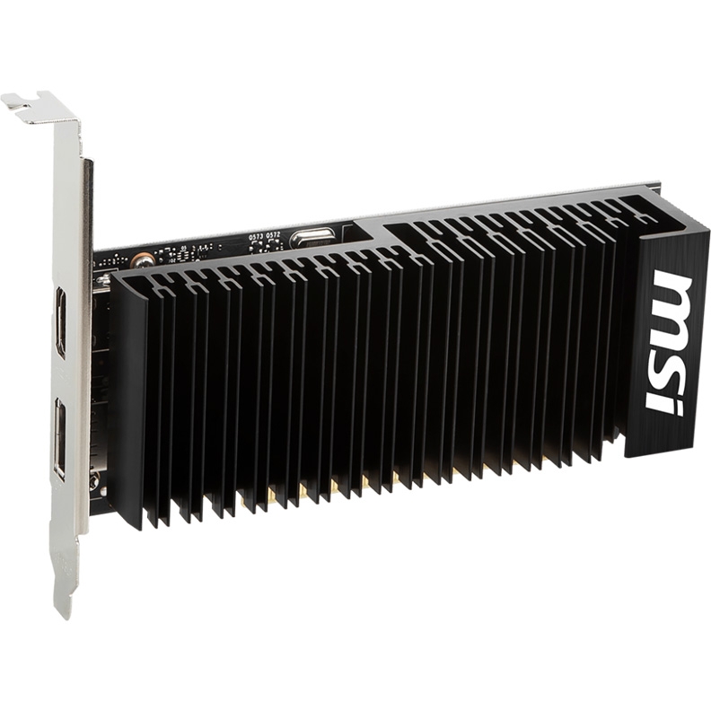 Видеокарта MSI  PCI-E GT 1030 2GHD4 LP OC nVidia GeForce GT 1030 2048Mb 64bit DDR4 1189, 2100, HDMIx1, DPx1, HDCP Ret low profile GT 1030 2GHD4 LP OC GT 1030 2GHD4 LP OC