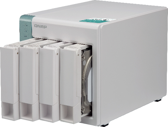 Сетевой RAID-накопитель QNAP 4 отсека для HDD, с функцией USB Quick Access. Intel Celeron N3060 1,6 ГГц (до 2,48 ГГц), 4 ГБ RAM TS-451A-4G TS-451A-4G
