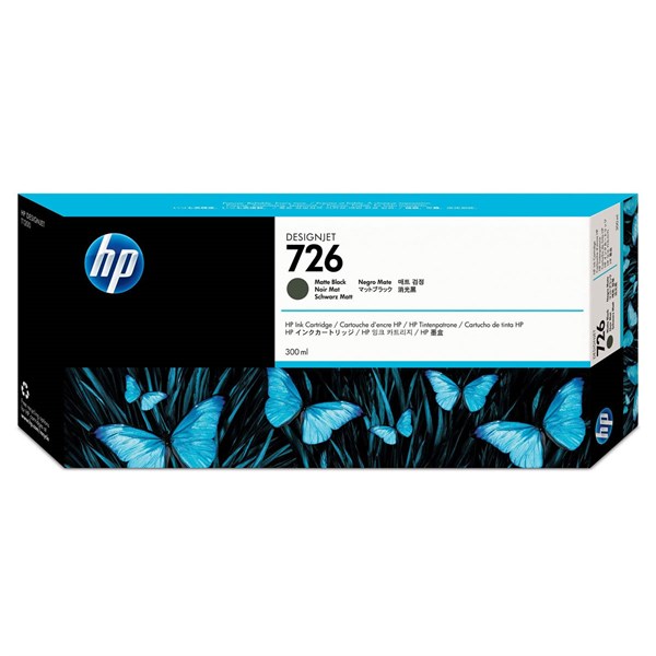 Картридж струйный HP 726 черный матовый для HP DJ (300мл) CH575A CH575A #2