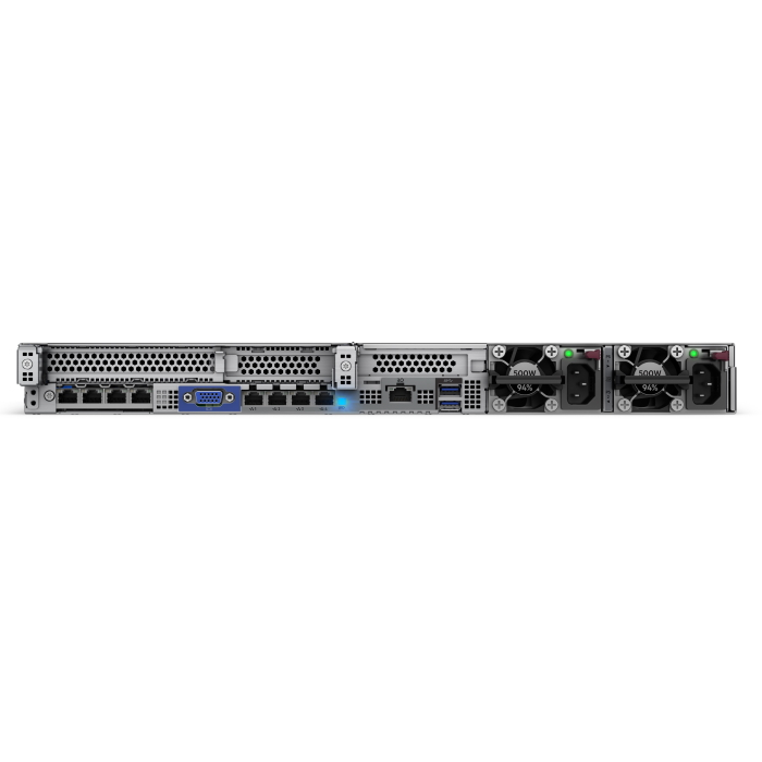 Сервер HPE Proliant DL325 Gen10 7402P Rack(1U) EPYC24C 2.8GHz(128MB) HPHS 2x32GbR2D_2933 P408i-aFBWC(2GB RAID 0 1 10 5 50 6 60) noHDD(8 up10)SFF noDVD iLOstd 5DRHPFans Baffle 4x1GbEth EasyRK 1x800w(2up) P16696-B21 P16696-B21