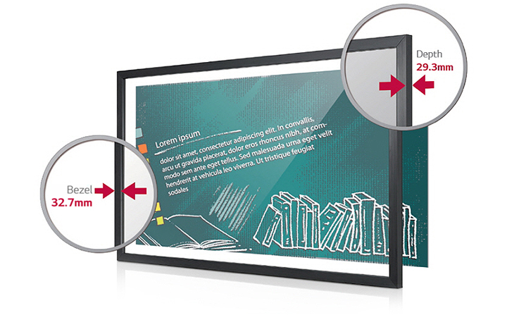 Интерактивная рамка для дисплея LG KT-T55E 55" Touch, 55inch Touch Overlay 10 points for SM5 KT-T55E KT-T55E