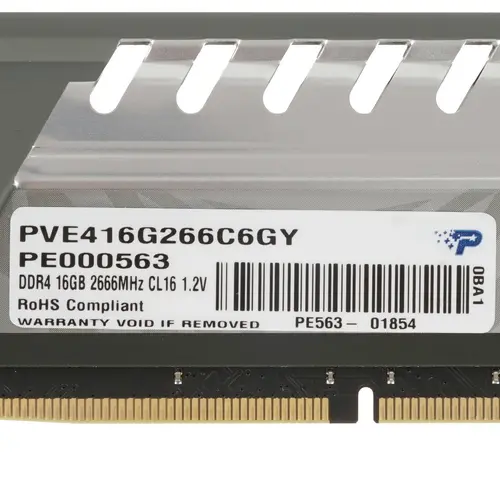 Модуль памяти Patriot Viper Elite DDR4 16Gb 2666MHz PC4-21300 CL16 PVE416G266C6GY PVE416G266C6GY