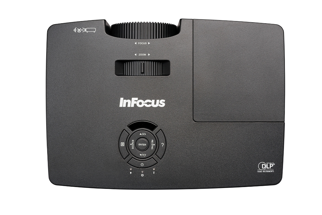 Проектор InFocus IN118AA Full 3D DLP, 3400 ANSI Lm, FullHD, (1.47-1.62:1), 30000:1, HDMI 1.4, 1хVGA, S-video, Audio in, Audio out, USB-A (power), 3W, лампа до 15000ч. IN118AA IN118AA #2