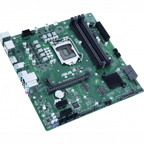 Материнская плата ASUS PRO B560M-C/CSM, LGA1200, B560, 4*DDR4, DPx2, HDMIx1, SATA3,RAID, Audio, Gb LAN, USB 3.2*6, USB 2.0*6, mATX PRO B560M-C/CSM PRO B560M-C/CSM