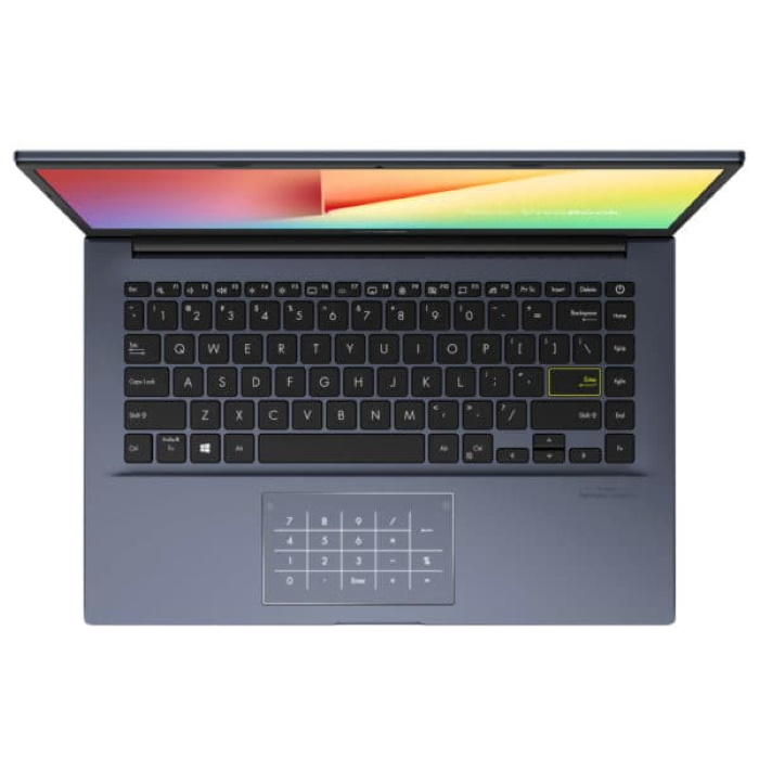 Ноутбук ASUS S413JA-EB410R 14"(1920x1080 (матовый) IPS)/Intel Core i5 1035G1(1Ghz)/8192Mb/256PCISSDGb/noDVD/Int:Intel UHD Graphics/Cam/BT/WiFi/war 1y/1.4kg/Indie Black/W10Pro + Support NumberPad / 90NB0RCF-M05720 90NB0RCF-M05720