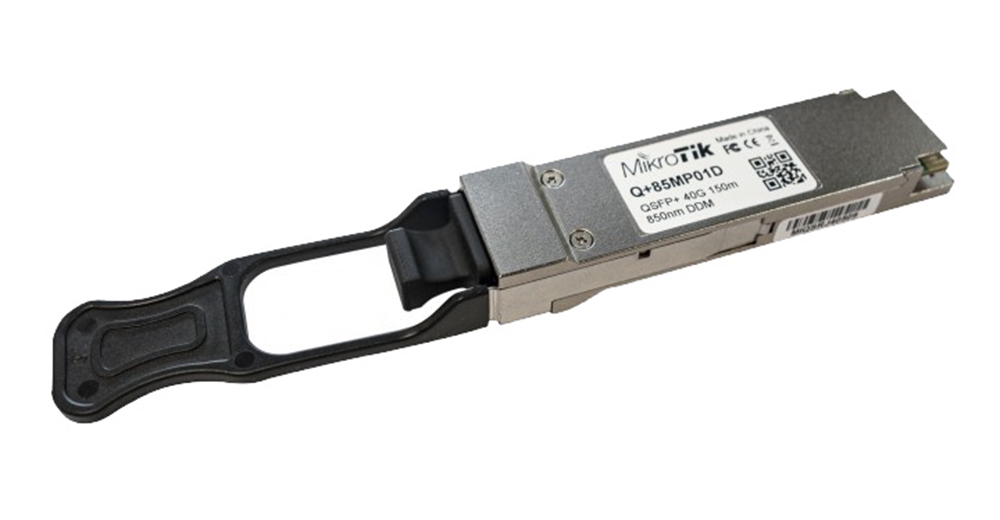 Опции для коммутаторов Mikrotik QSFP+ module 40G MM 150m 850nm Q+85MP01D Q+85MP01D