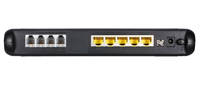Голосовой шлюз D-Link VoIP Gateway with 4 FXS ports, 1 10/100Base-TX WAN port, and 4 10/100Base-TX LAN ports DVG-5004S/D1A DVG-5004S/D1A
