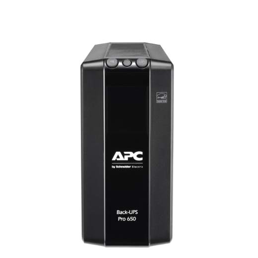 Источник бесперебойного питания APC Back-UPS Pro BR 650VA/390W, 6xC13 Outlets(6 batt.), AVR, LCD, Data/DSL protect, 10/100 Base-T, USB, PCh, user repl. batt., 2 y warr. BR650MI BR650MI