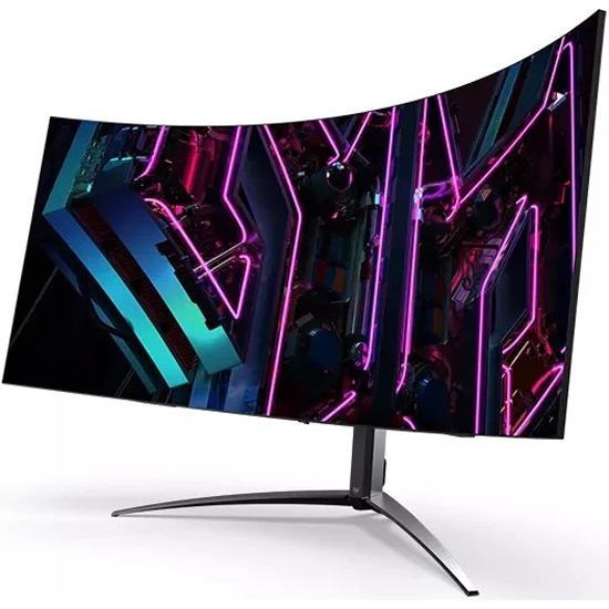 Монитор Acer Predator X45bmiiphuzx 44,5" OLED 3440x1440 240 Hz 1000cd/m2 0,01ms 2xHDMI(2.0) + 1xDP + 1xType-C(90W) + Audio out + USB3.2x2+USB-B (2up 2down)+Speaker 5Wx2 110 H.Adj UM.MXXEE.001 UM.MXXEE.001