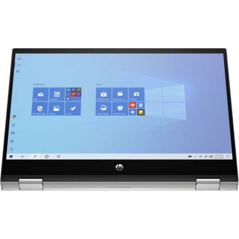 Ноутбук HP Pavilion 14x360 14-dw1013ur 14"(1920x1080 IPS)/Touch/Intel Core i5 1135G7(Ghz)/8192Mb/256PCISSDGb/noDVD/Int:Intel Iris Xe /Cam/WiFi/45WHr/war 1y/Natural Silver/W10 + fingerprint, stylus 315F6EA 315F6EA