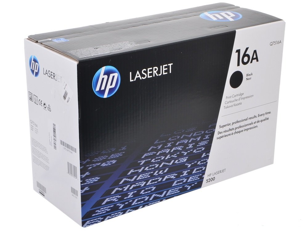 Картридж HP Q7516A  для принтера LJ5200 Q7516A #1