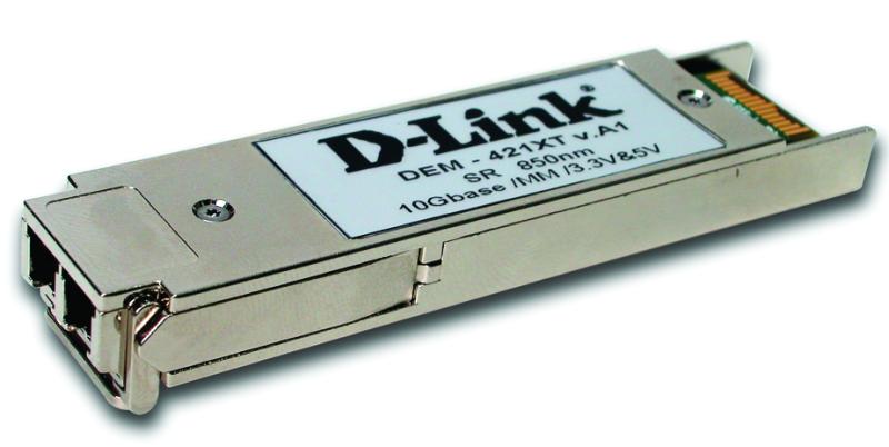 Трансивер D-Link DEM-421XT XFP-трансивер с 1 портом 10GBase-SR для многомодового оптического кабеля (до 300 м) (DEM-421XT(Б.У.)) DEM-421XT(Б.У.)