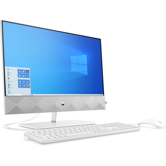 Моноблок HP Pavilion I 27-d0011ur Touch 27" FHD(1920x1080) Core i5-10400T, 8GB DDR4 2666 (1x8GB), SSD 512Gb, nVidia Gef MX350 4GB, no DVD, kbd&mouse wireless, 5MP Webcam, White, Win10, 1Y Wty 14Q46EA 14Q46EA