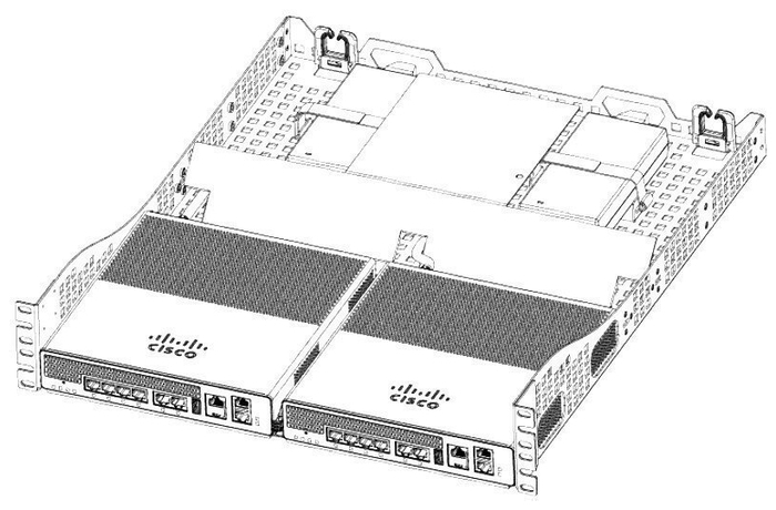 Крепление Cisco C9800 Wireless Controller Rack Mount Tray C9800L-RMNT C9800L-RMNT